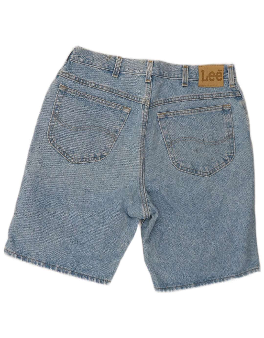 Męskie spodenki jeansowe Lee W34, duże, niebieskie, bawełniane