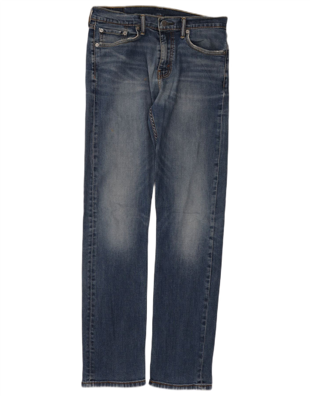 Męskie proste dżinsy Levi's W31 L34 Niebieskie bawełniane