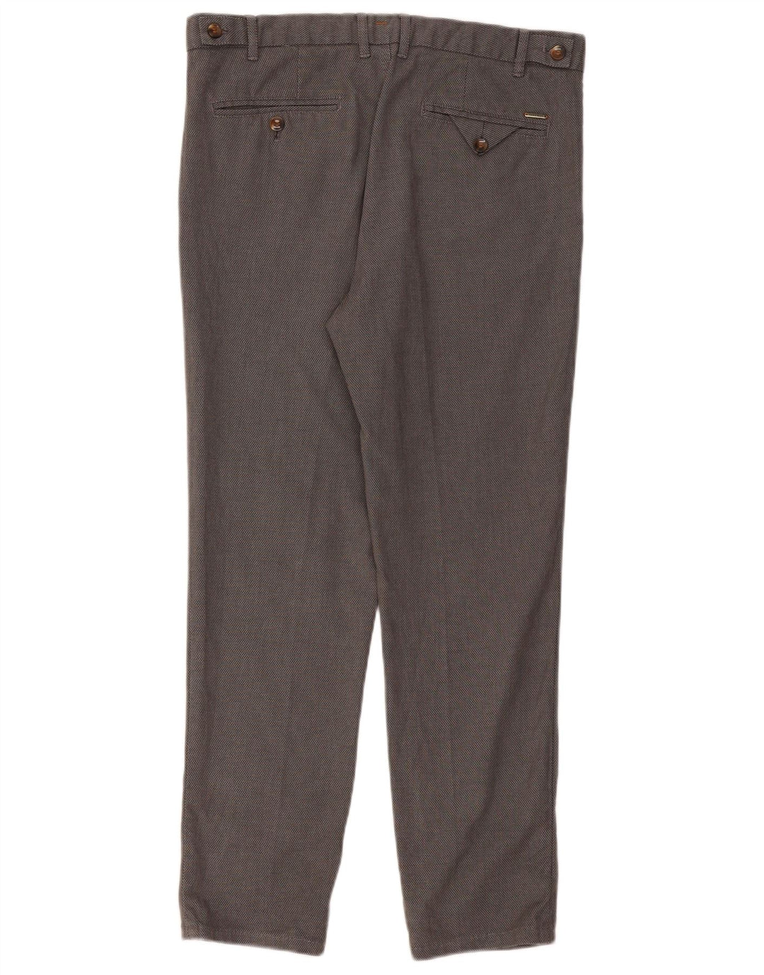 Męskie spodnie garniturowe ZARA EU 42 Large W32 L28 Szara pepitka