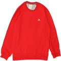 ADIDAS Mens Graphic Sweatshirt Jumper Small Red Cotton Vintage Adidas and Second-Hand Adidas from Messina Hembry 