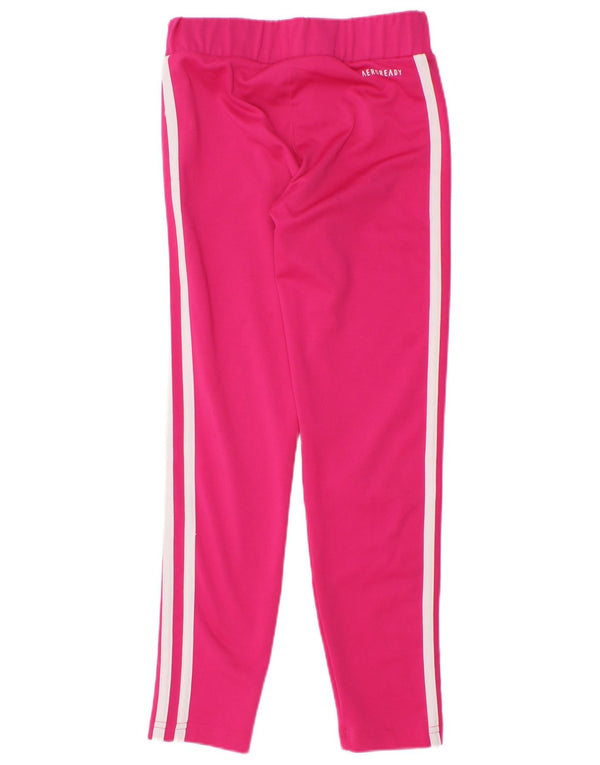 Legginsy Adidas Dziewczęce Aeroready 7-8 lat Różowy Poliester