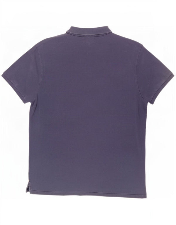 Męska koszulka polo Ralph Lauren 2XL, granatowa, bawełniana