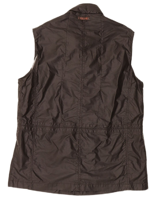 MARLBORO CLASSICS Mens Utility Gilet EU 54 2XL Black Cotton