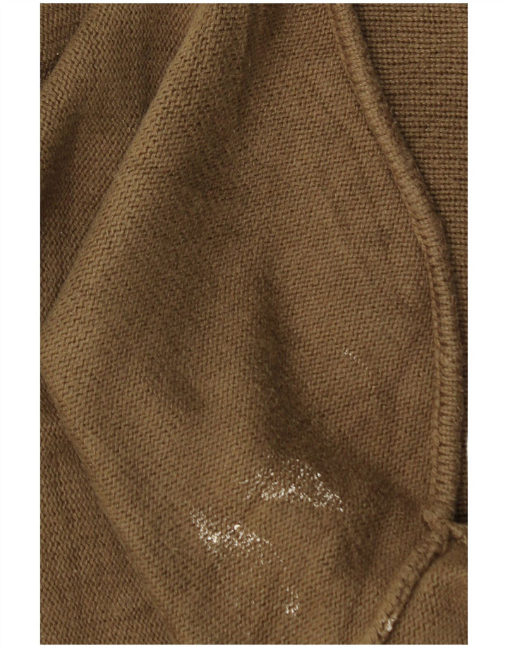 Damski sweter Michael Kors z dekoltem w łódkę, UK 14, średni khaki