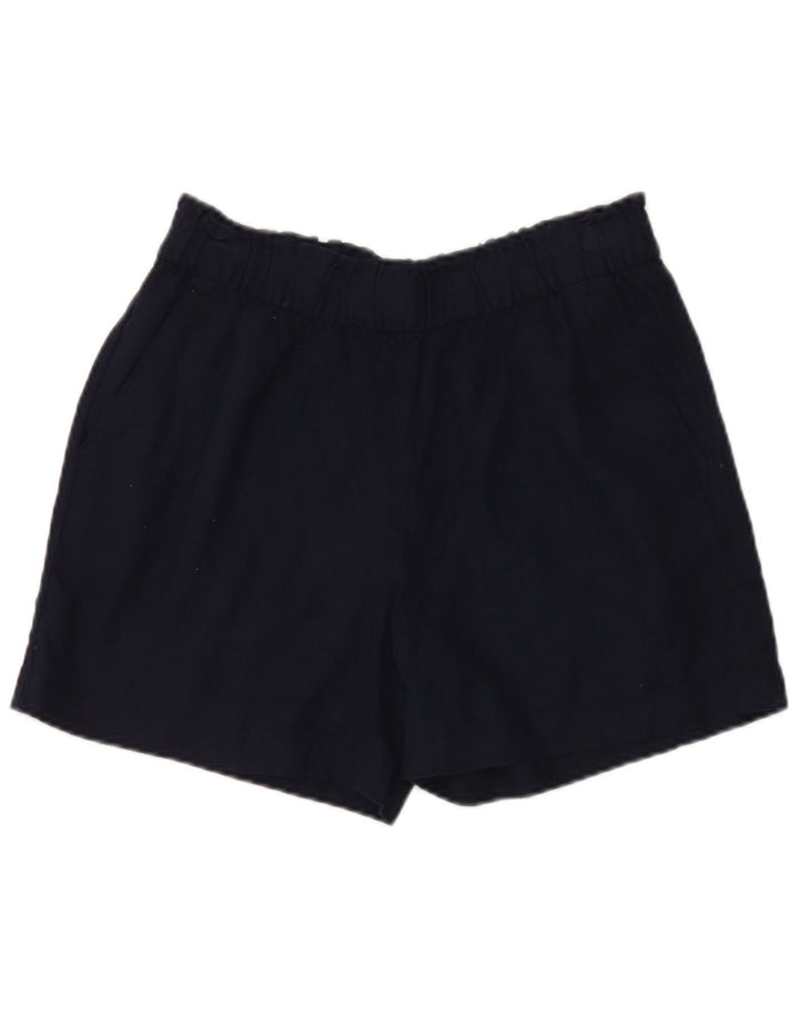 Marks & Spencer Damskie spodenki codzienne UK 12 Medium W32 Granatowo-len