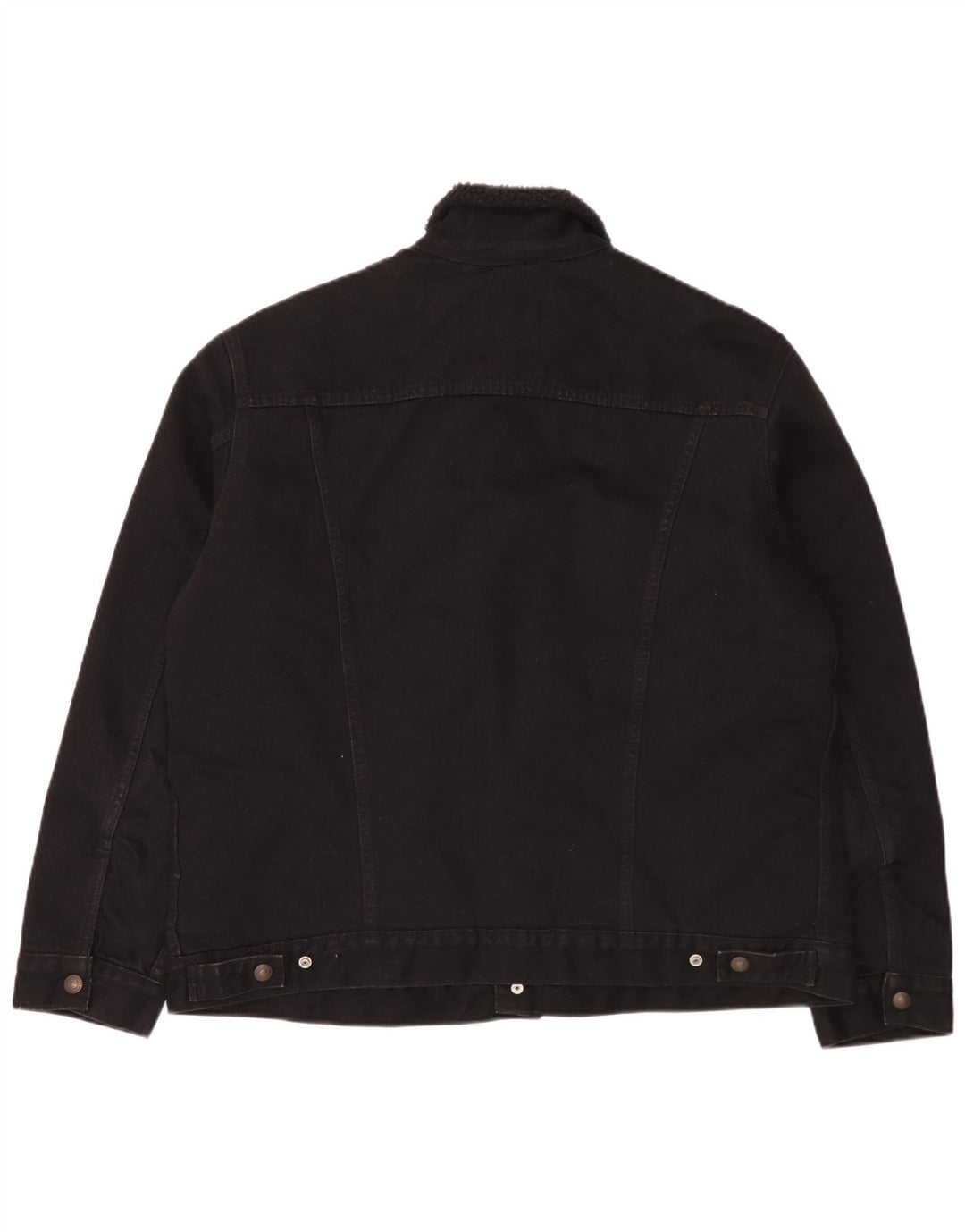 Męska kurtka dżinsowa Levi's UK 42 XL, czarna bawełna