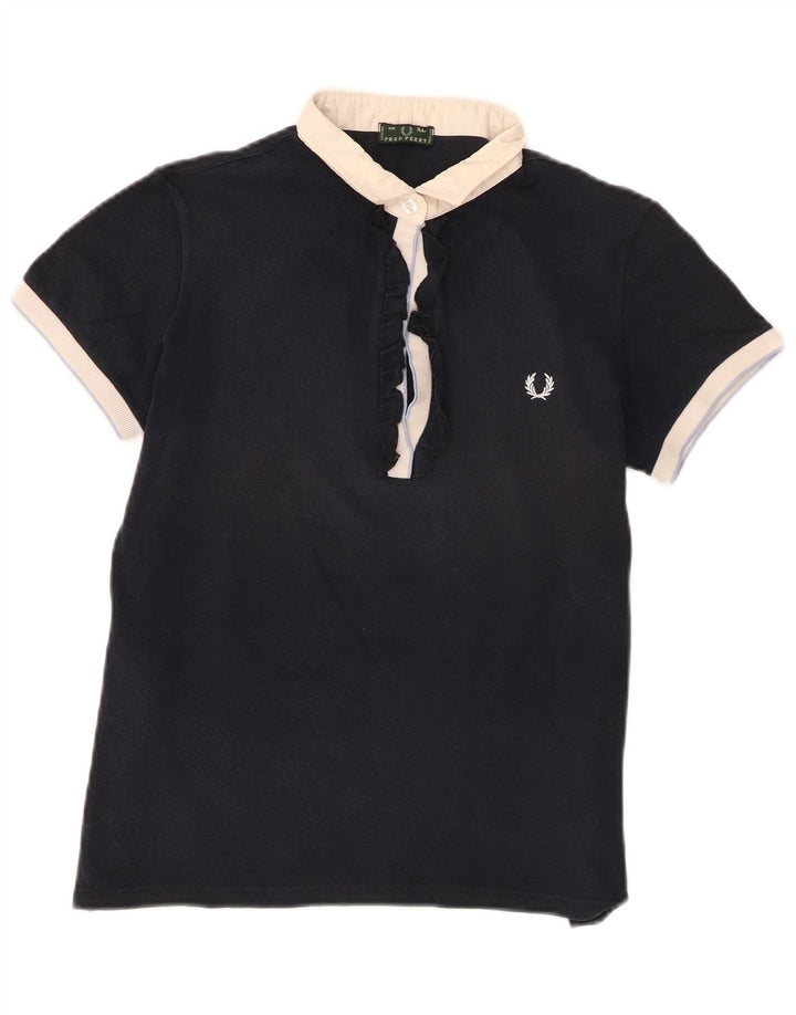 Damska koszulka polo Fred Perry XL, granatowa, bawełniana