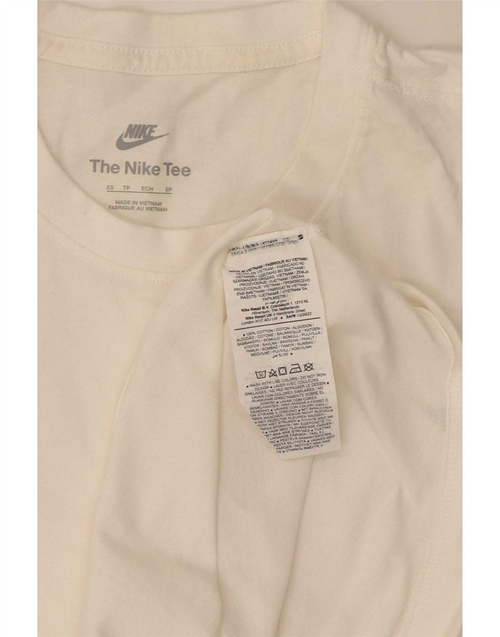 T-shirt męski Nike Top XS, biała bawełna
