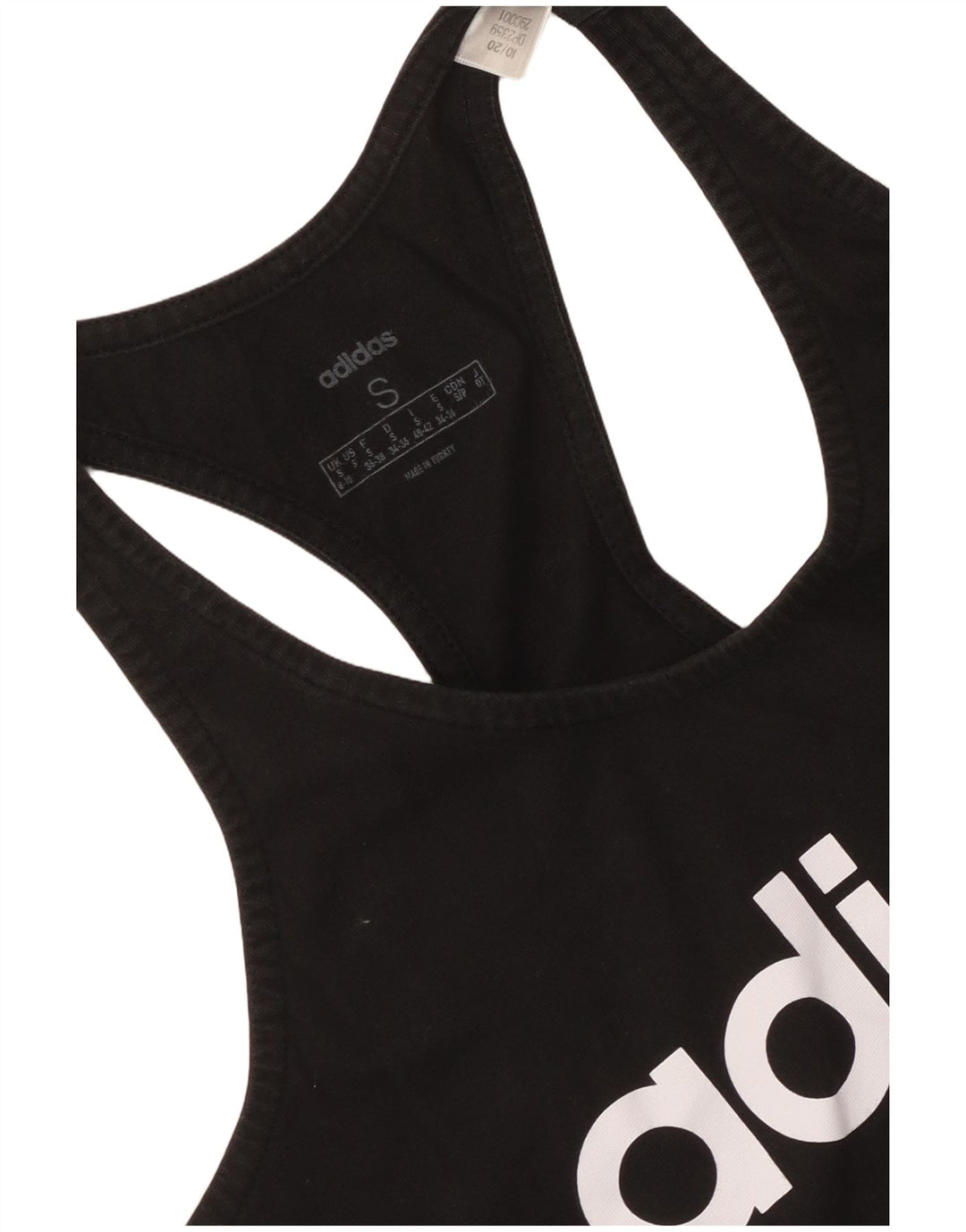 Damska kamizelka graficzna Adidas Top UK 8/10 Mała czarna