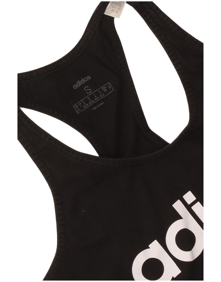 Damska kamizelka graficzna Adidas Top UK 8/10 Mała czarna
