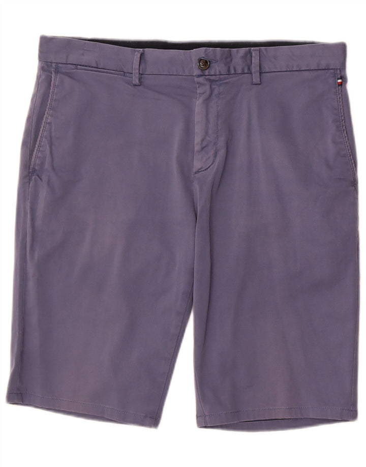 Męskie spodenki Chino Tommy Hilfiger W34, duże, niebieskie, bawełniane