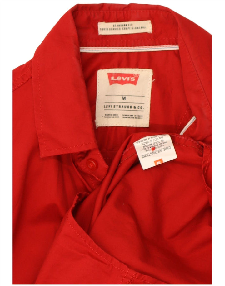 Koszula męska Levi's o standardowym kroju, średnio czerwona, bawełniana