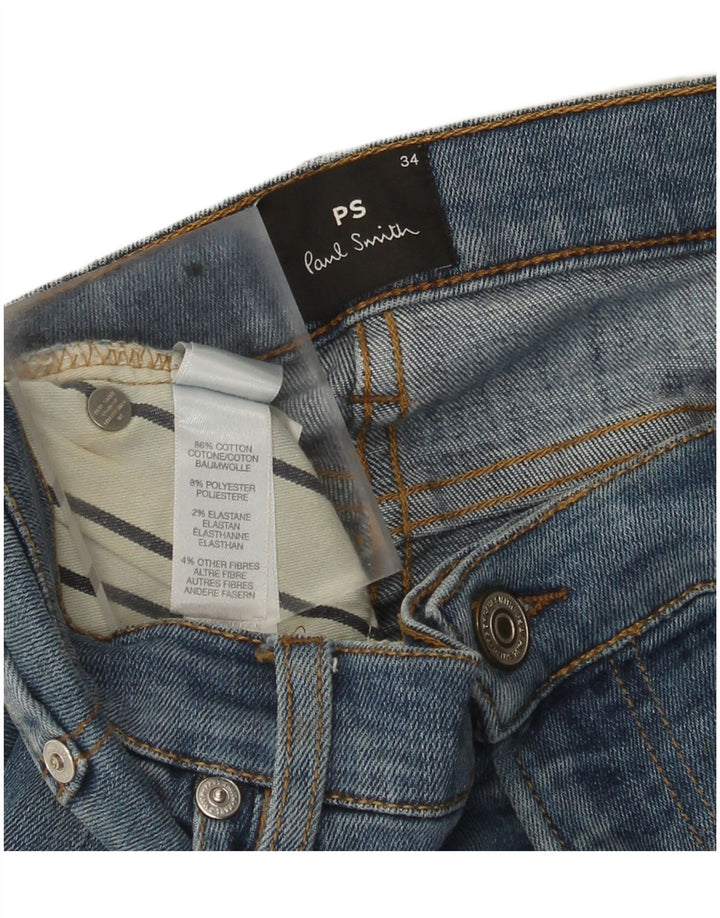 Jeansy męskie Paul Smith W34 L33 Niebieskie bawełniane