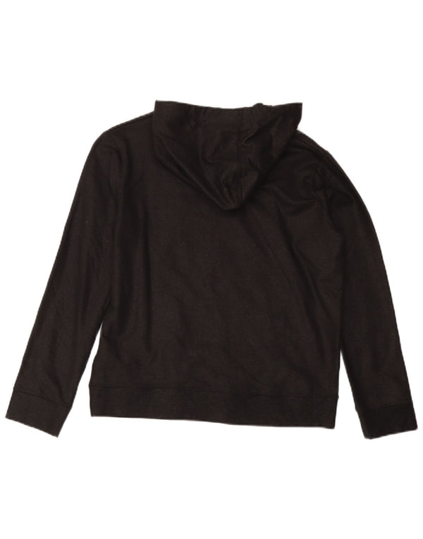 Damski sweter z kapturem Converse UK 10, mały, czarny, bawełniany