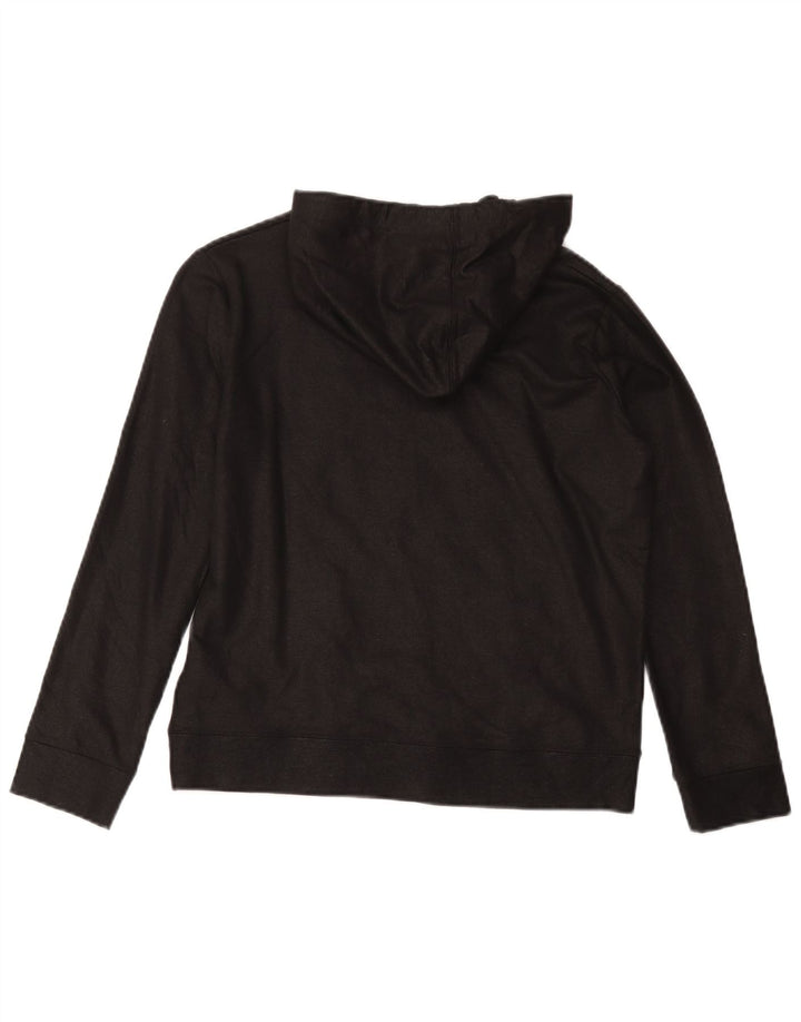 Damski sweter z kapturem Converse UK 10, mały, czarny, bawełniany