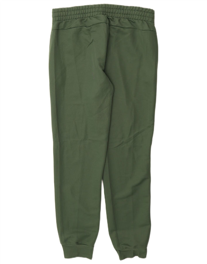 Damskie spodnie dresowe ADIDAS Joggers UK 16/18, duże, khaki, poliester