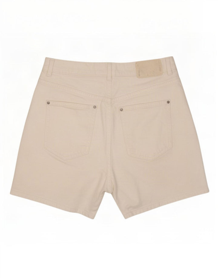 Damskie spodenki jeansowe Zara EU 40 Medium W30 białe