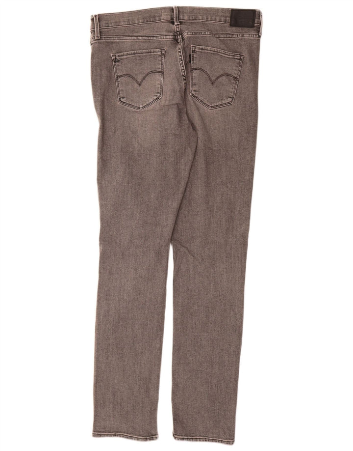 Damskie jeansy Levi's 312 Shaping W31 L32 Szara bawełna