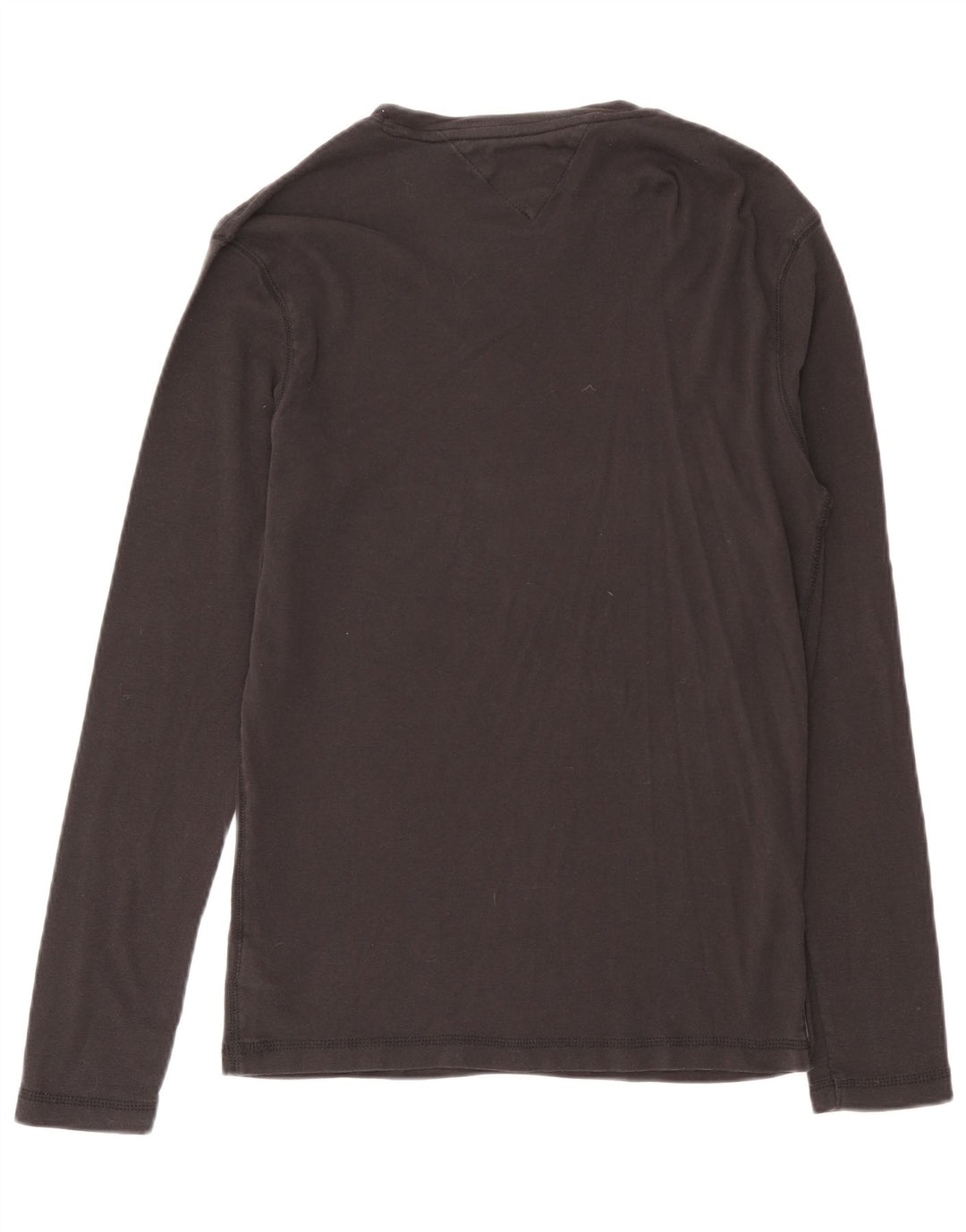 Męska koszulka Tommy Hilfiger z długim rękawem XL, szara, bawełniana