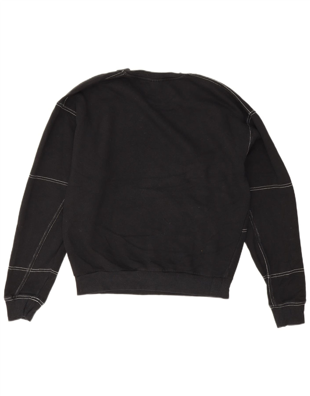Damski sweter oversize Topshop UK 8, mały, czarny, bawełniany