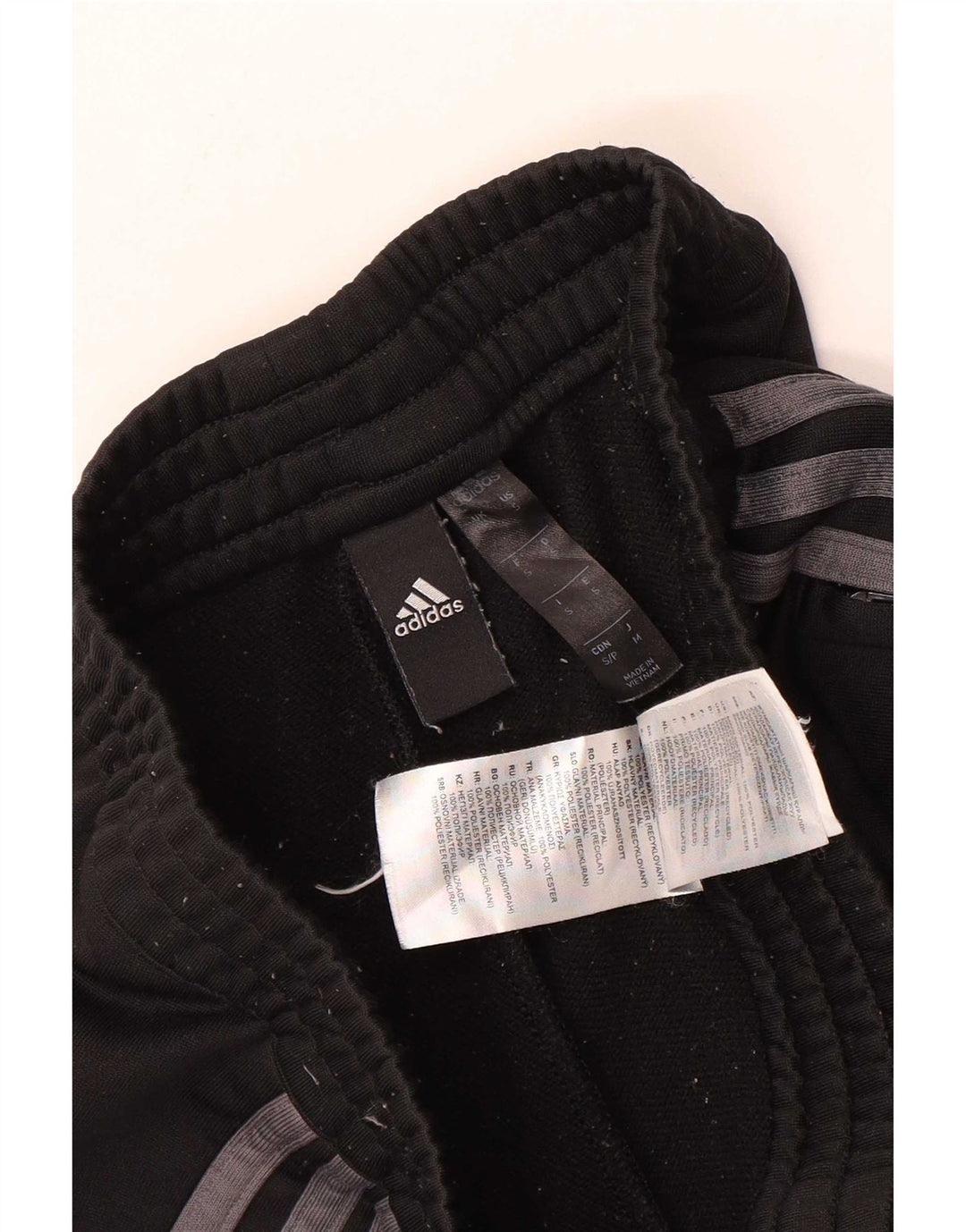 Męskie spodnie dresowe Adidas Aeroready, małe, czarne, poliestrowe