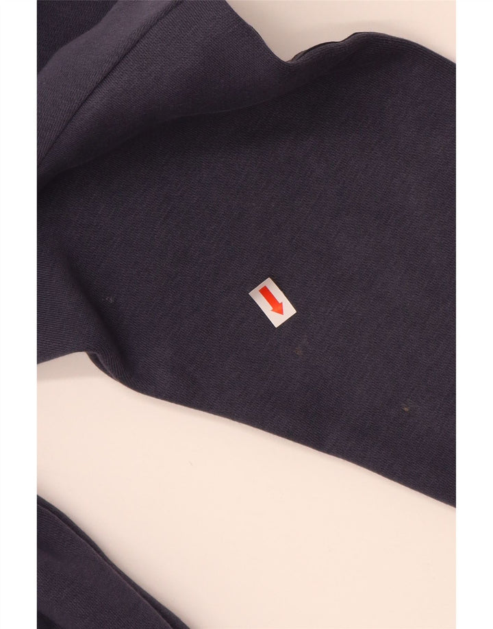 Bluza dziewczęca ADIDAS z grafiką, 11-12 lat, granatowa, bawełniana