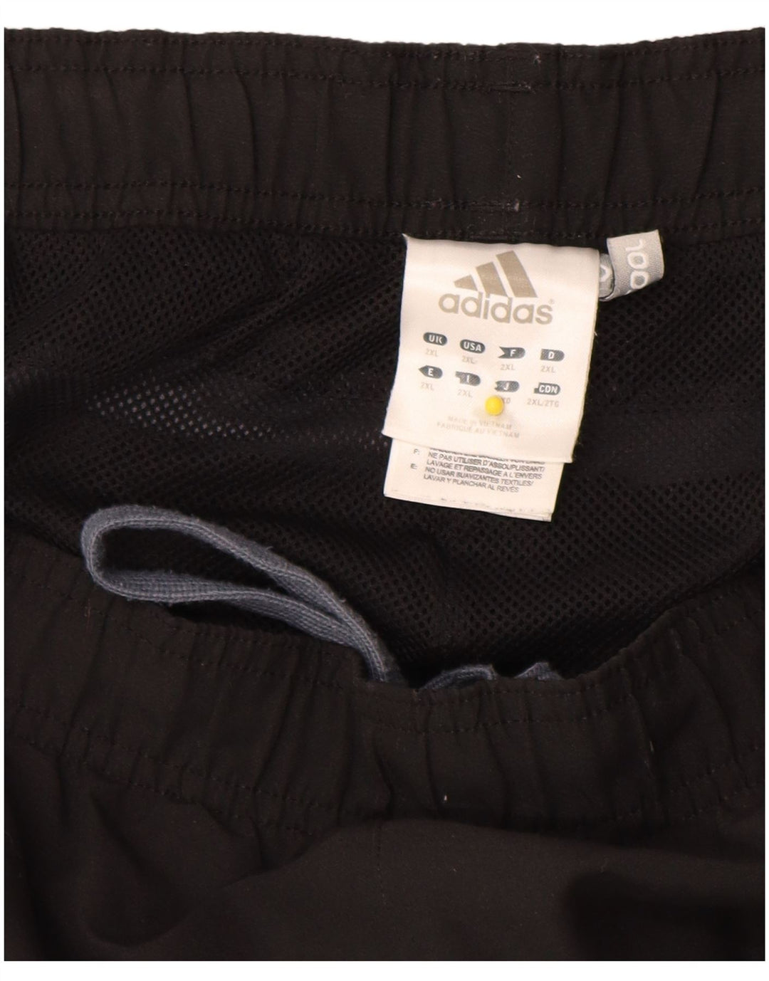 Męskie spodenki sportowe Adidas Climacool 2XL, czarny poliester