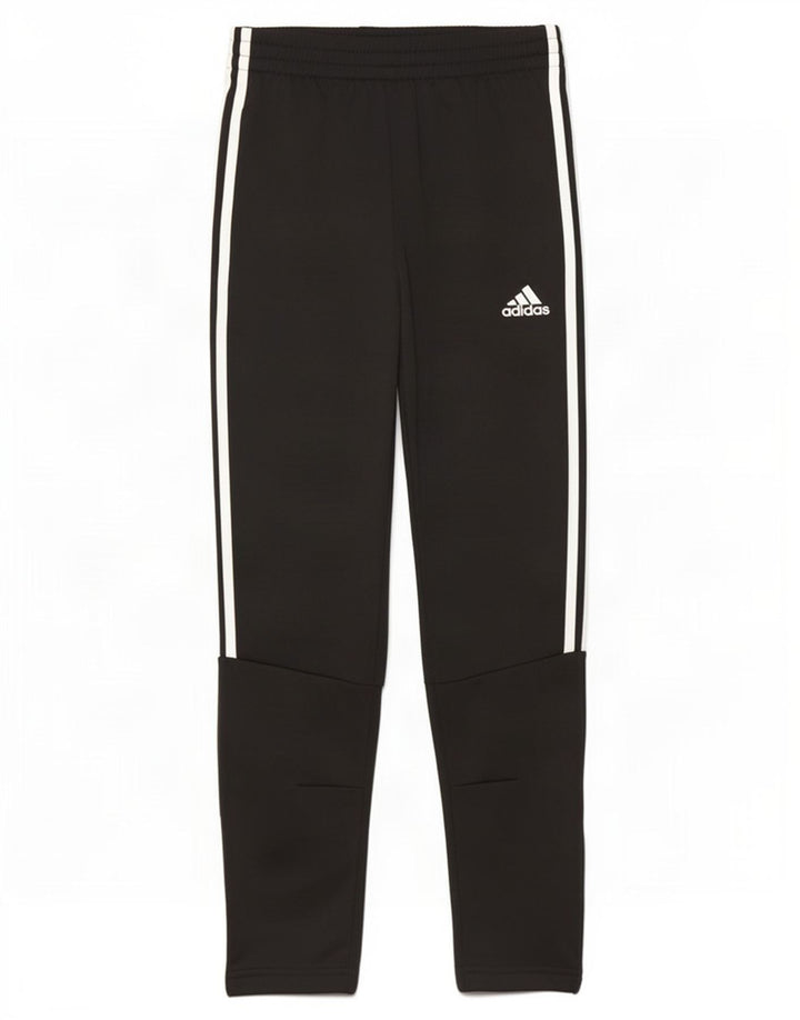Chłopięce spodnie dresowe Adidas 11-12 lat, czarny poliester