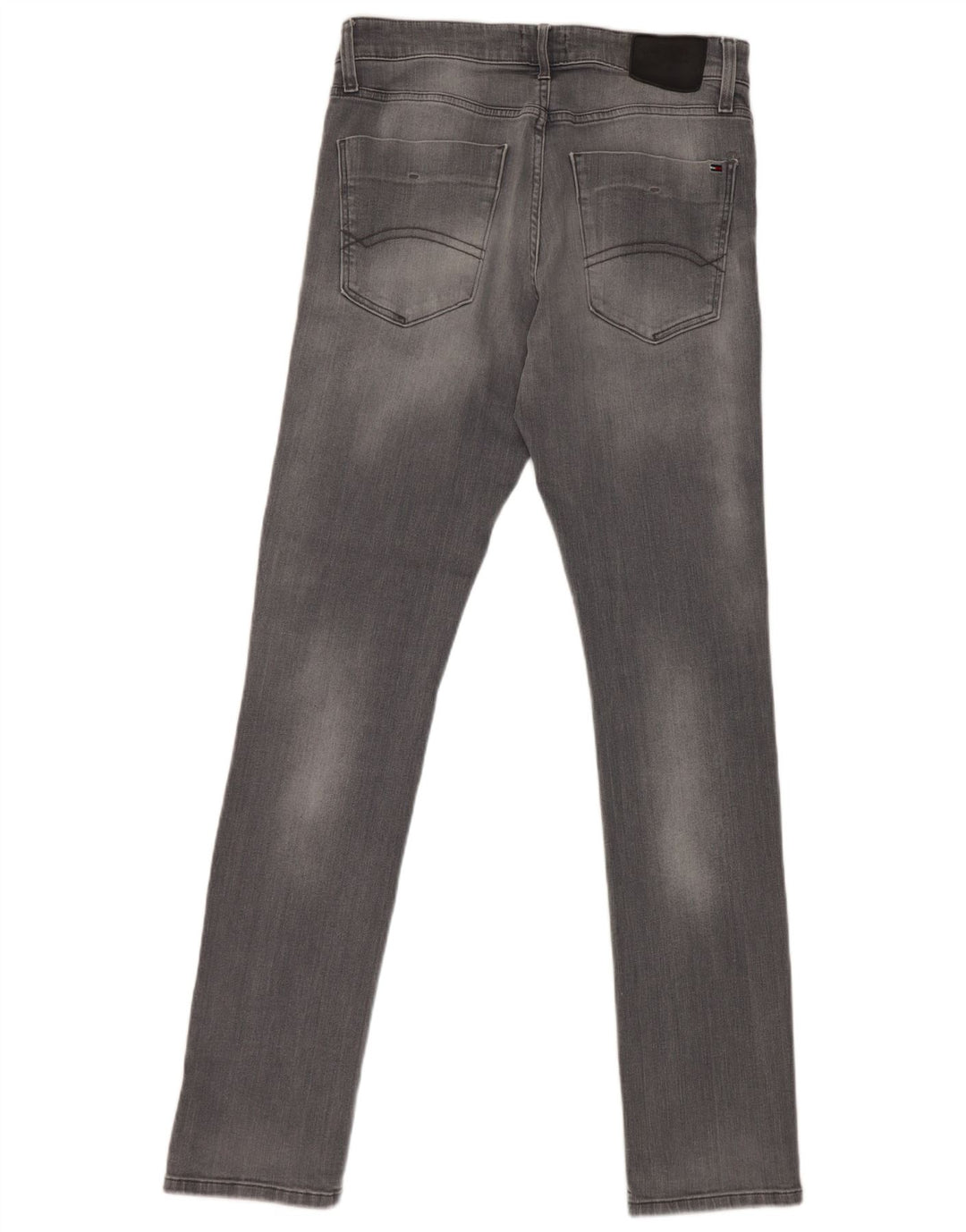 Męskie jeansy slim fit Tommy Hilfiger W33 L34 Szara bawełna
