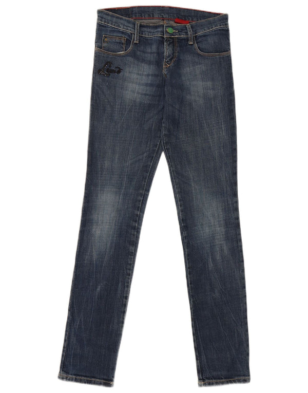 Dziewczęce dżinsy Levi's Slim 13-14 lat W26 L30 Niebieska bawełna