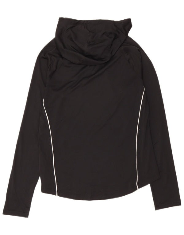 Damski top Under Armour Heat Gear Graphic z długim rękawem, UK 16, duży, czarny