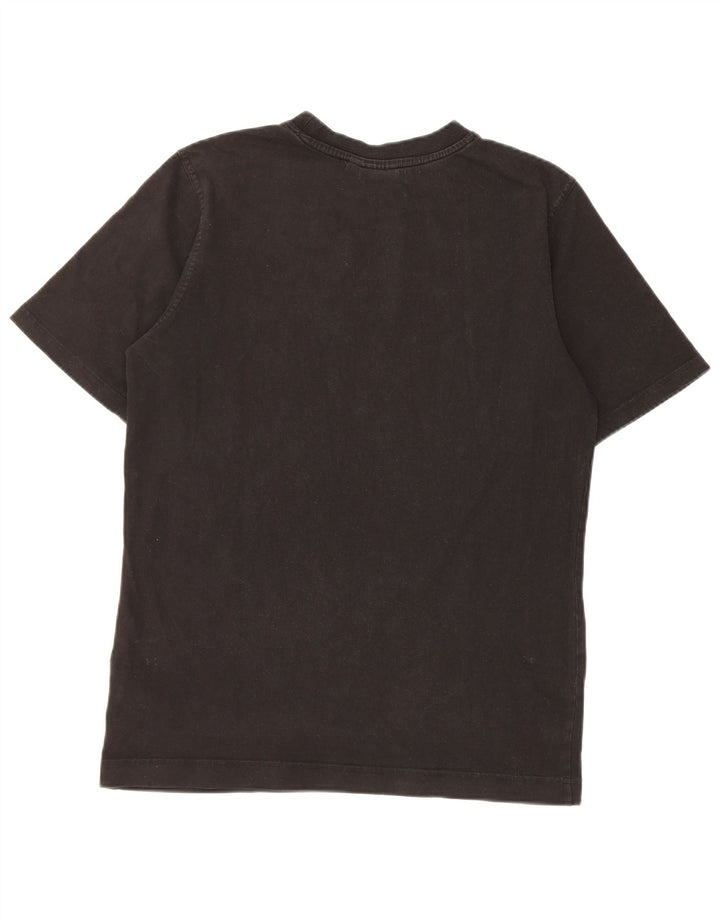 Męski T-shirt z grafiką Puma, mały, czarny, bawełniany