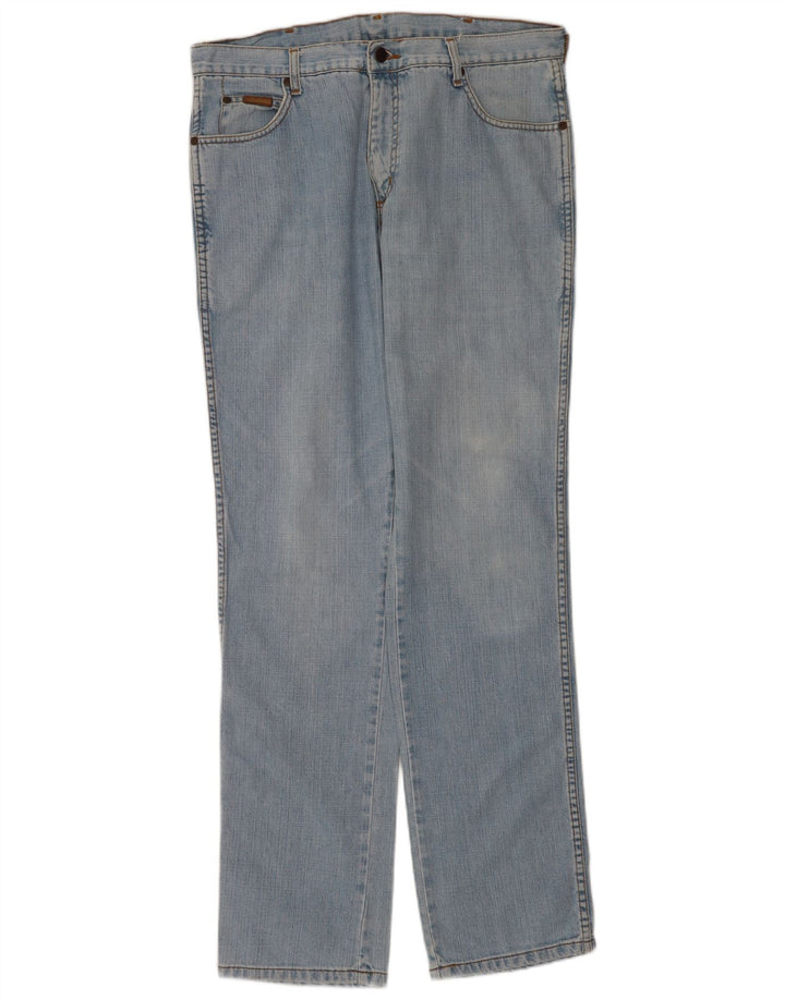 Męskie jeansy Wrangler Texas Straight W36 L34 Niebieskie, bawełniane