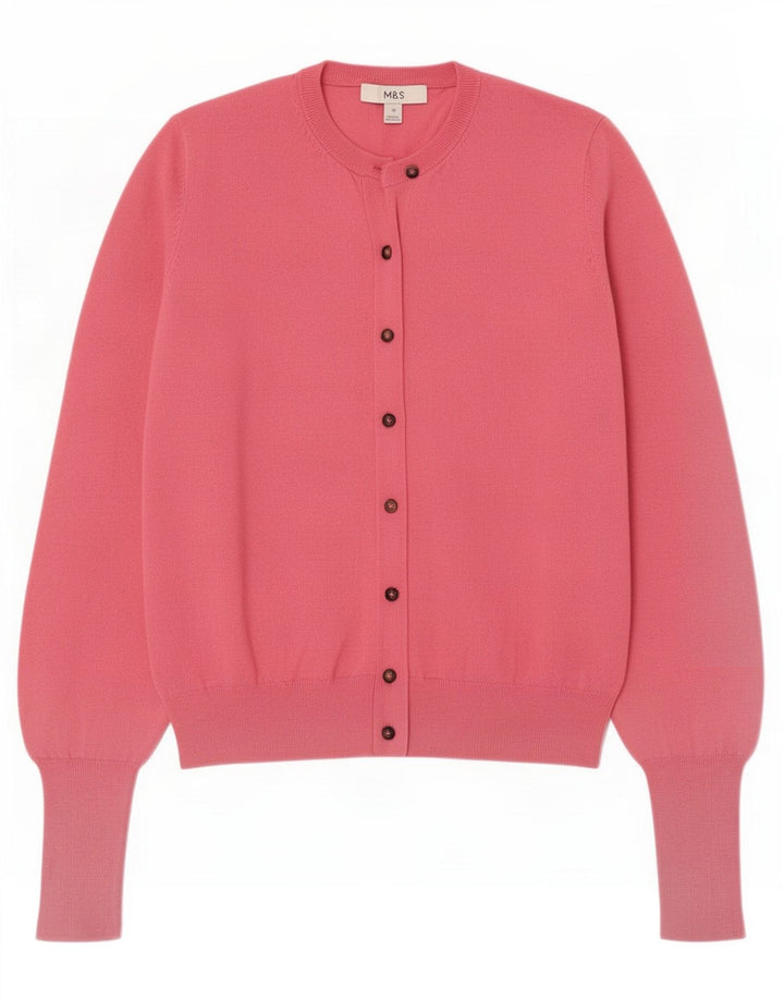 Sweter damski Marks & Spencer UK 14, średnioróżowy, wiskoza