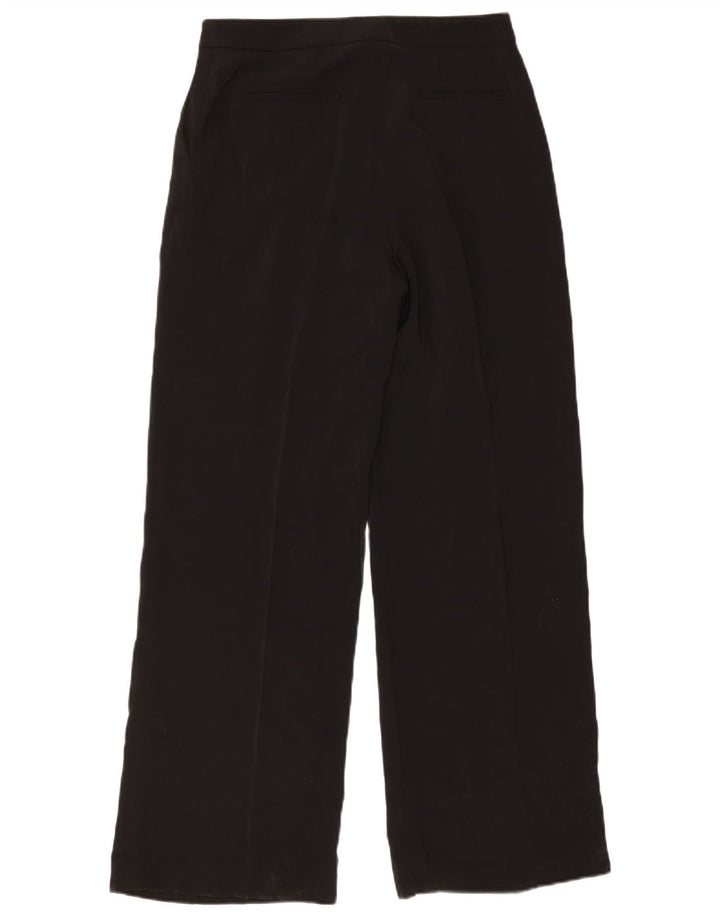 Spodnie damskie Zara Pegged Casual, średnie W28 L32, czarny poliester