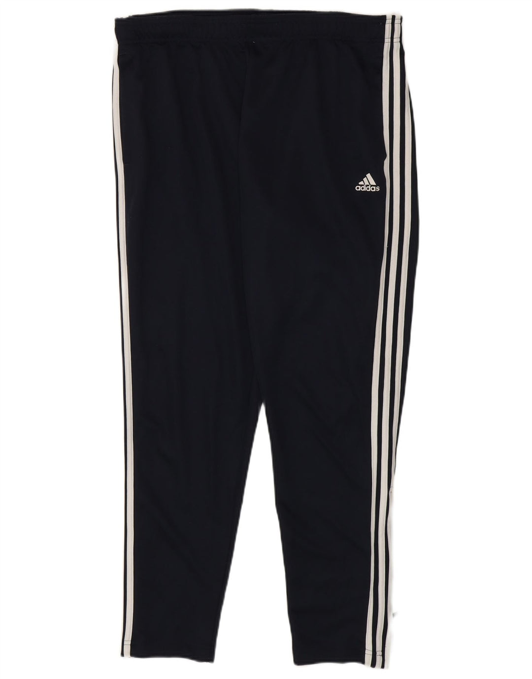 Męskie spodnie dresowe Adidas XL granatowe, poliestrowe