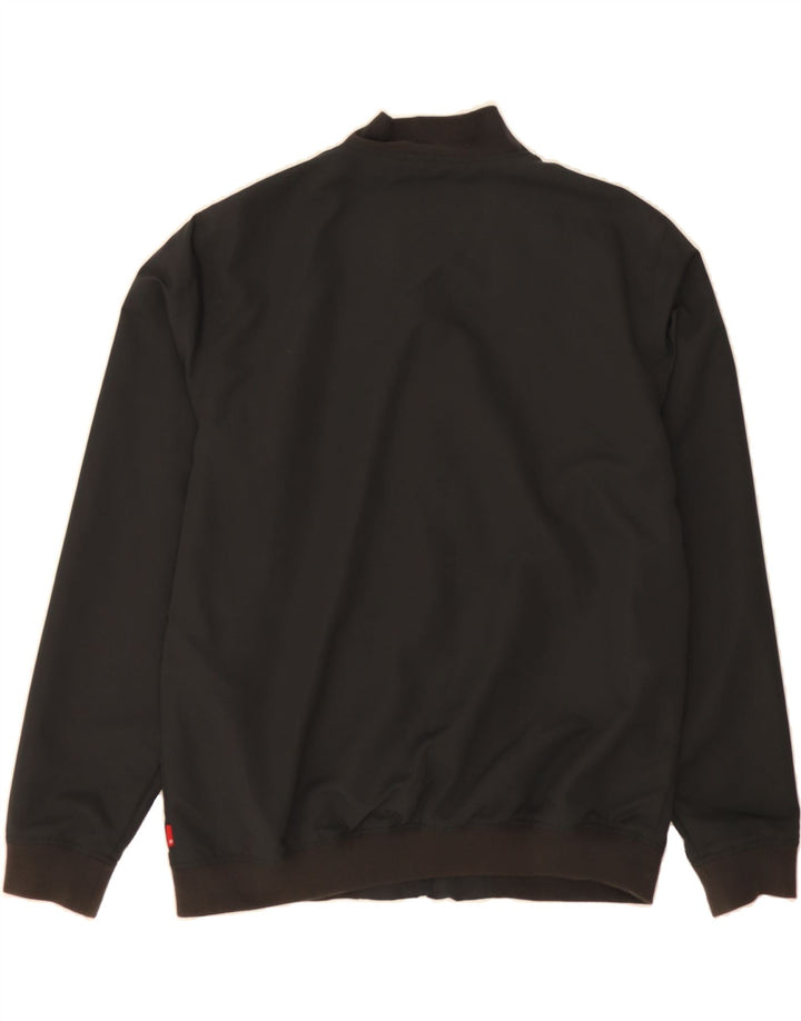 LEVI'S Mens Bomber Jacket UK 40 Large Black Vintage Levi's and Second-Hand Levi's from Messina Hembry 