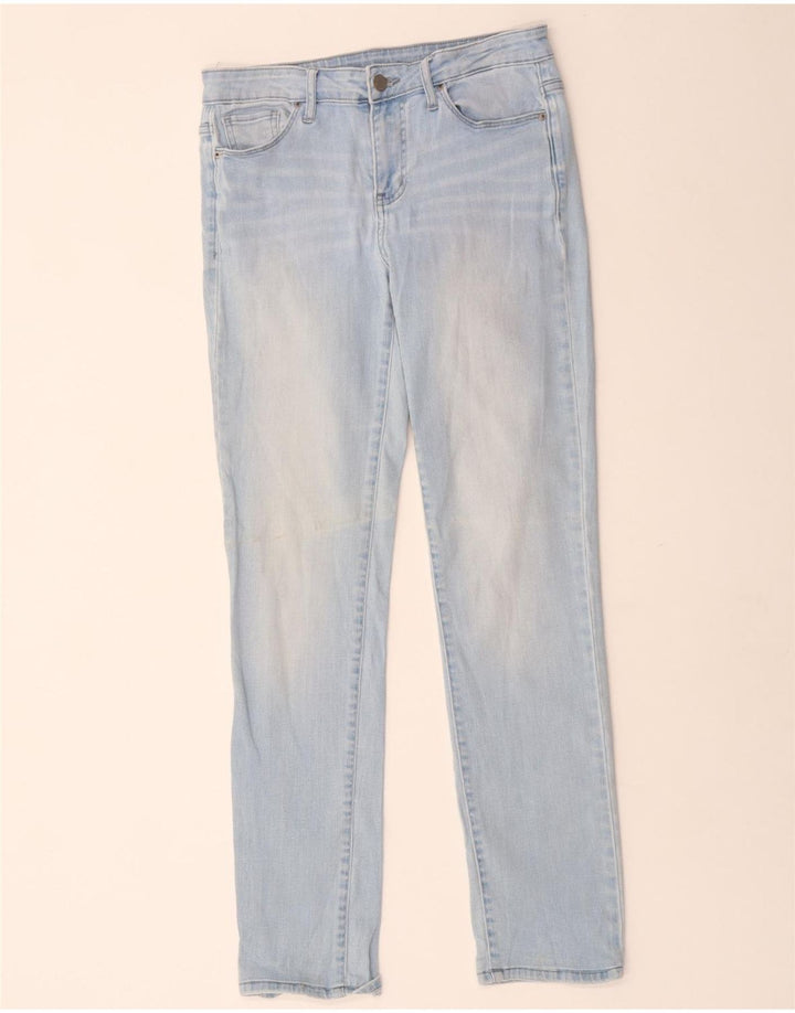 Damskie jeansy Calvin Klein Slim W30 L30 Niebieskie bawełniane