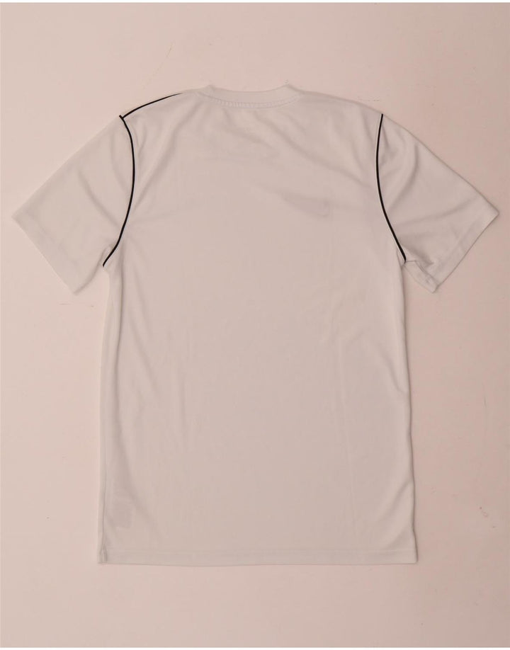 Męski T-shirt Nike Dri Fit Top, średni biały poliester