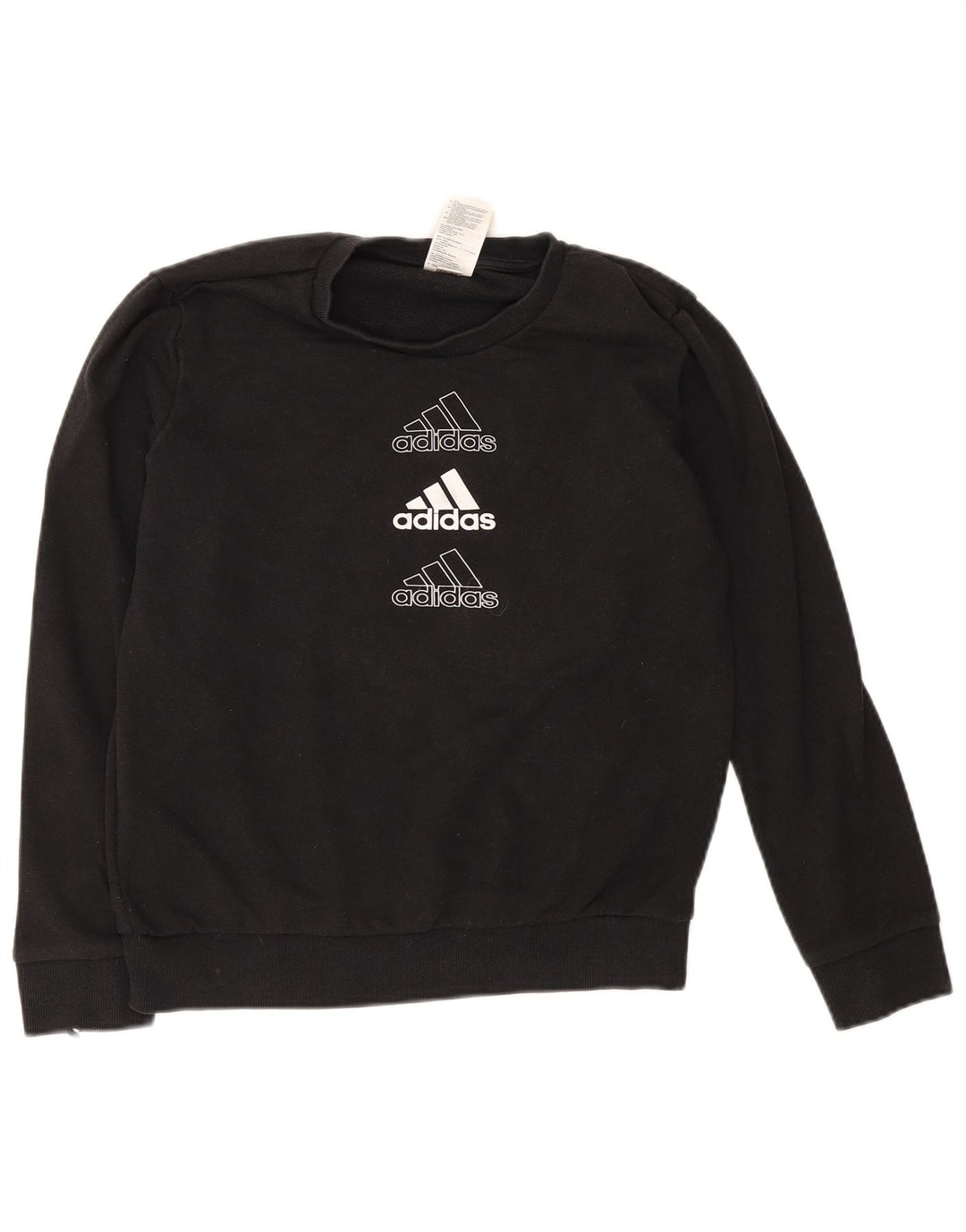 Damska bluza Adidas Graphic Oversized Sweter UK 8/10 Small Black
