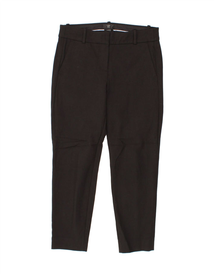 J. CREW Womens Cameron Slim Chino Trousers US 6 Medium W30 L26 Black Vintage J. Crew and Second-Hand J. Crew from Messina Hembry 