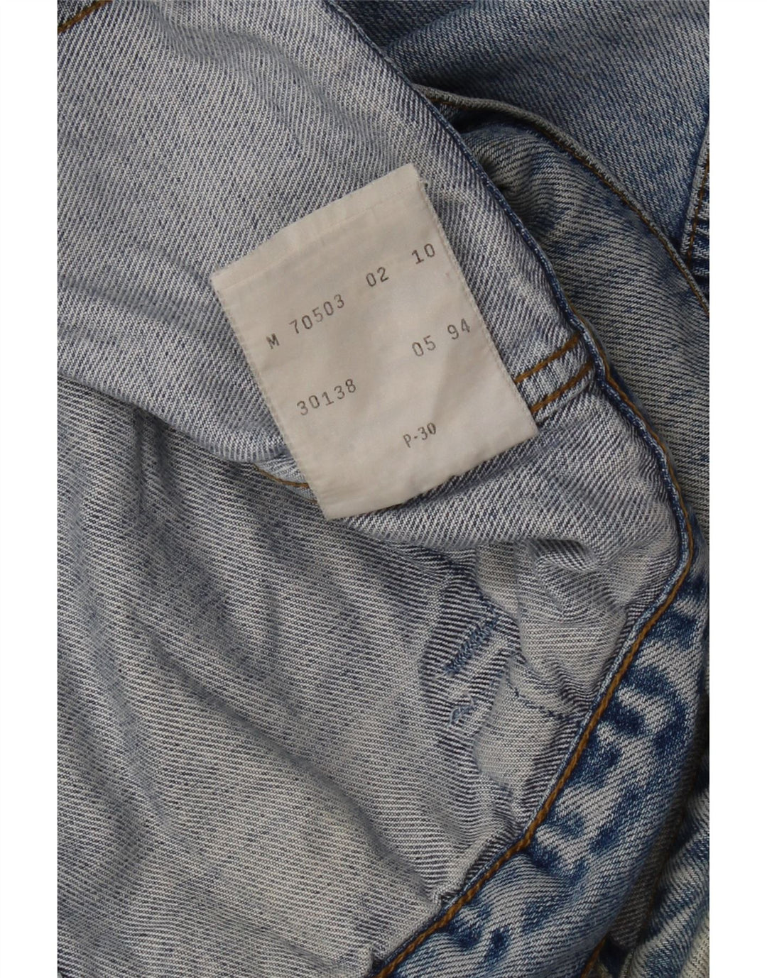 Męska kurtka dżinsowa Levi's UK 38, średnia niebieska, bawełniana