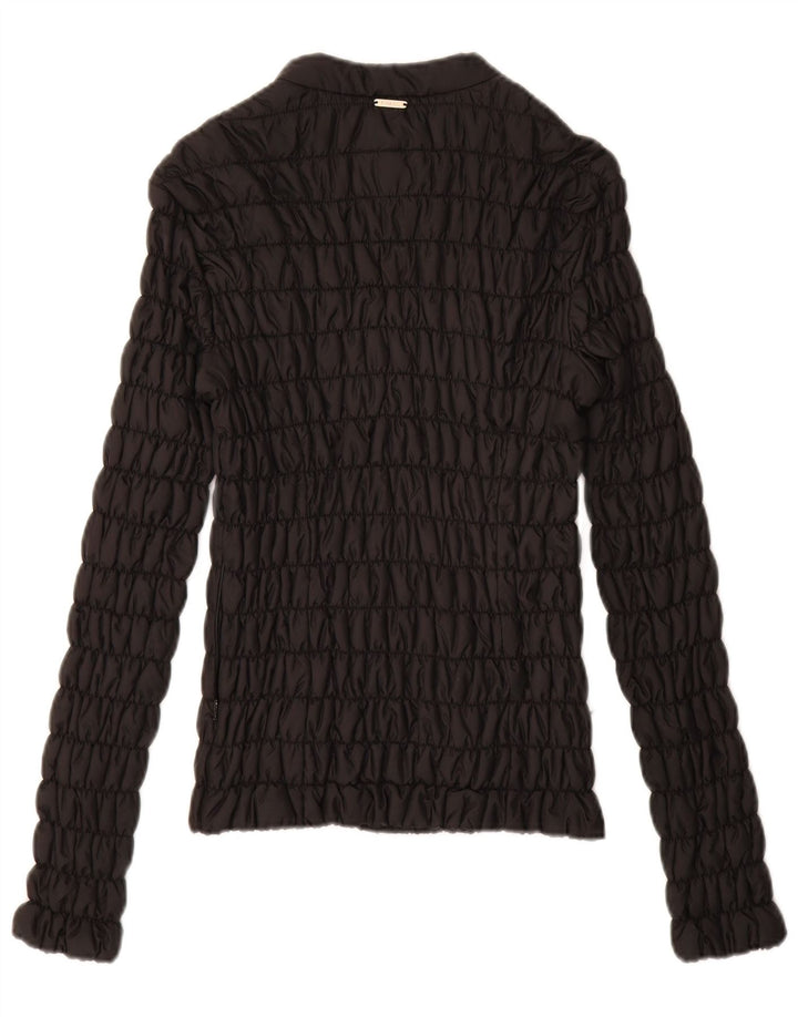 Damska ocieplana kurtka GUESS UK 12, średnia czarna