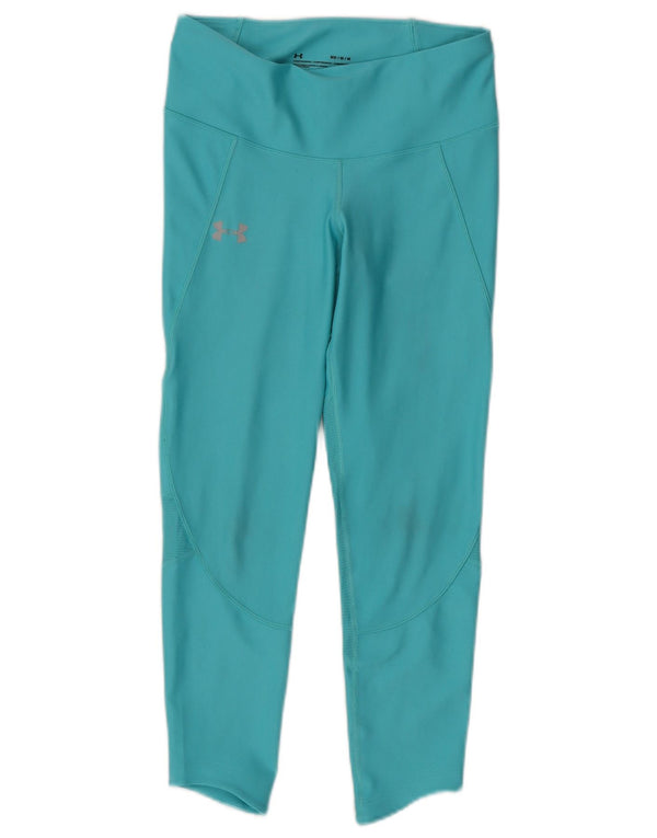 Damskie legginsy Under Armour Heat Gear UK 12 w kolorze średniego turkusu