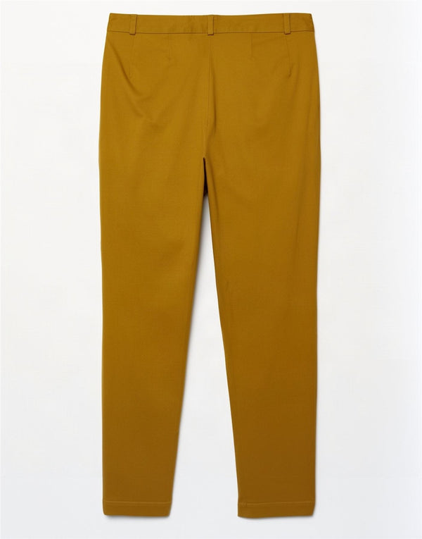 Spodnie damskie Marks & Spencer Crop Chino UK 10 Small W28 L26 Żółte