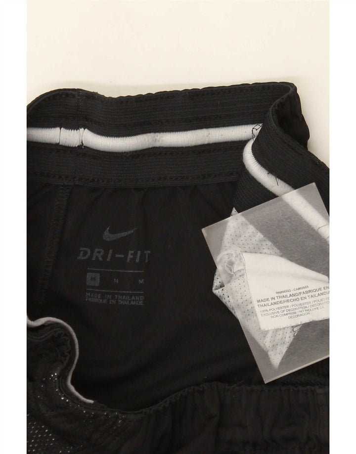 Męskie spodenki sportowe Nike Dri Fit Graphic, średni czarny poliester