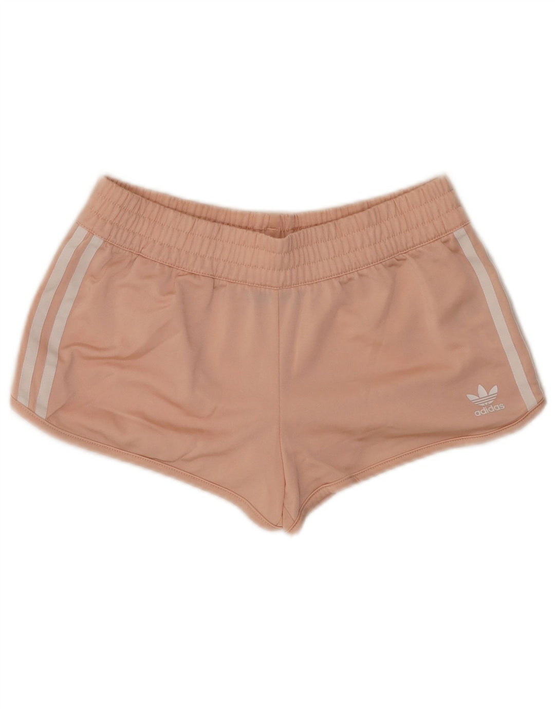 Damskie spodenki sportowe Adidas UK 10, małe, różowe, poliestrowe