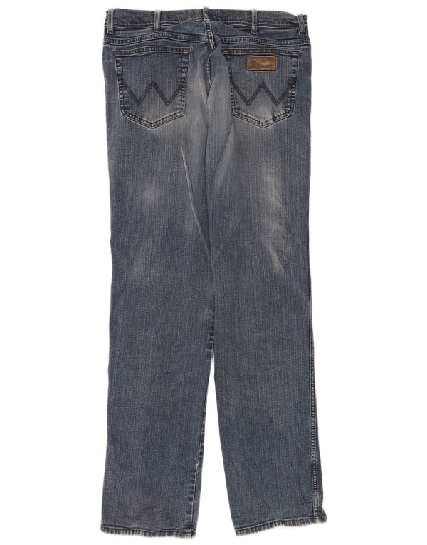 Męskie jeansy Wrangler Texas Straight W36 L36 Niebieskie, bawełniane