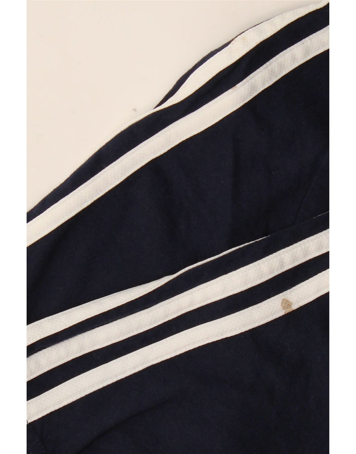 T-shirt męski ADIDAS, duży, granatowy, bawełniany