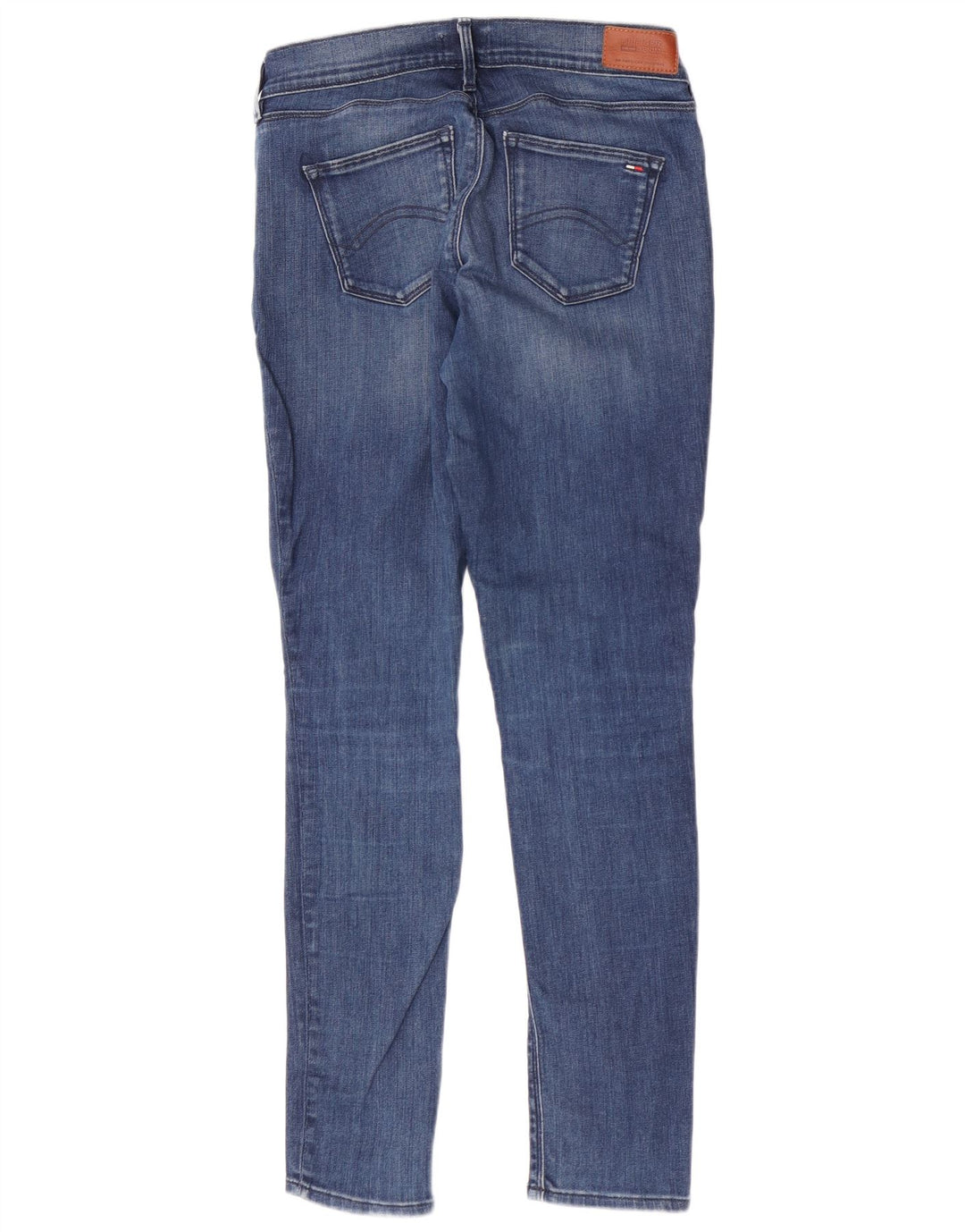 Damskie jeansy slim Tommy Hilfiger W28 L30 Niebieskie bawełniane
